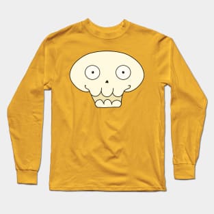 Happy Skull Long Sleeve T-Shirt